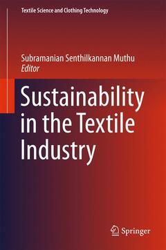 Cover of the book Sustainability in the Textile Industry