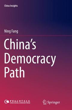Couverture de l’ouvrage China's Democracy Path