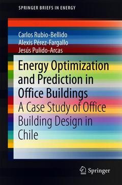 Couverture de l’ouvrage Energy Optimization and Prediction in Office Buildings