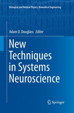 Couverture de l’ouvrage New Techniques in Systems Neuroscience