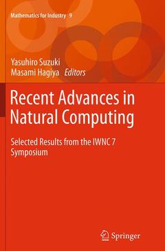 Couverture de l’ouvrage Recent Advances in Natural Computing