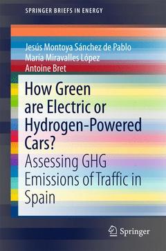 Cover of the book How Green are Electric or Hydrogen-Powered Cars?
