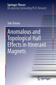 Couverture de l’ouvrage Anomalous and Topological Hall Effects in Itinerant Magnets