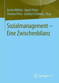 Cover of the book Sozialmanagement - Eine Zwischenbilanz
