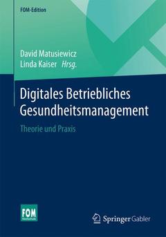 Cover of the book Digitales Betriebliches Gesundheitsmanagement