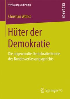 Couverture de l’ouvrage Hüter der Demokratie