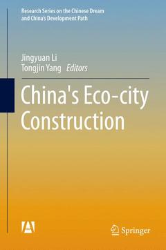 Cover of the book China's Eco-city Construction