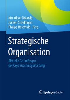 Couverture de l’ouvrage Strategische Organisation