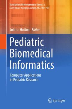 Cover of the book Pediatric Biomedical Informatics