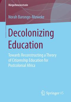 Couverture de l’ouvrage Decolonizing Education