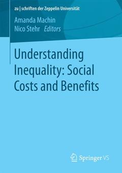 Couverture de l’ouvrage Understanding Inequality: Social Costs and Benefits