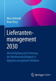 Couverture de l’ouvrage Lieferantenmanagement 2030