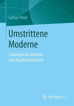 Couverture de l’ouvrage Umstrittene Moderne