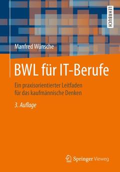 Couverture de l’ouvrage BWL für IT-Berufe