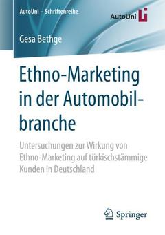 Couverture de l’ouvrage Ethno-Marketing in der Automobilbranche