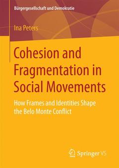Couverture de l’ouvrage Cohesion and Fragmentation in Social Movements 