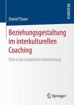Couverture de l’ouvrage Beziehungsgestaltung im interkulturellen Coaching