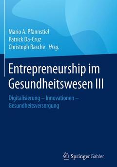 Couverture de l’ouvrage Entrepreneurship im Gesundheitswesen III