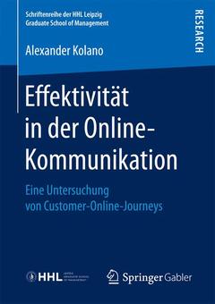 Couverture de l’ouvrage Effektivität in der Online-Kommunikation