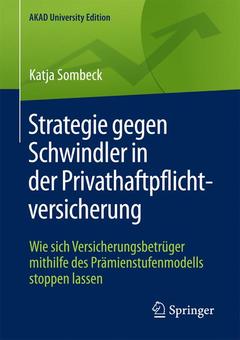 Cover of the book Strategie gegen Schwindler in der Privathaftpflichtversicherung