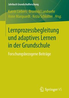 Couverture de l’ouvrage Lernprozessbegleitung und adaptives Lernen in der Grundschule 