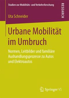 Couverture de l’ouvrage Urbane Mobilität im Umbruch