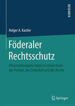 Couverture de l’ouvrage Föderaler Rechtsschutz
