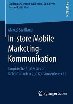 Couverture de l’ouvrage In-store Mobile Marketing-Kommunikation