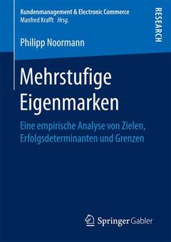 Couverture de l’ouvrage Mehrstufige Eigenmarken