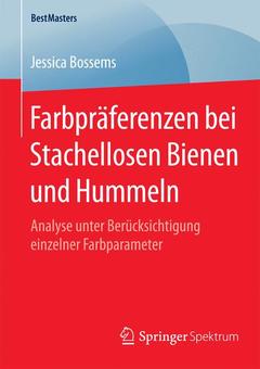 Cover of the book Farbpräferenzen bei Stachellosen Bienen und Hummeln