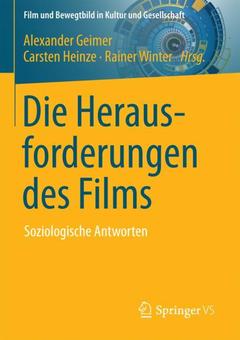 Cover of the book Die Herausforderungen des Films