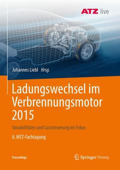 Couverture de l’ouvrage Ladungswechsel im Verbrennungsmotor 2015