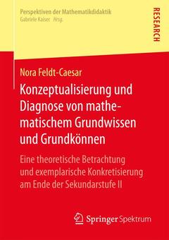 Couverture de l’ouvrage Konzeptualisierung und Diagnose von mathematischem Grundwissen und Grundkönnen