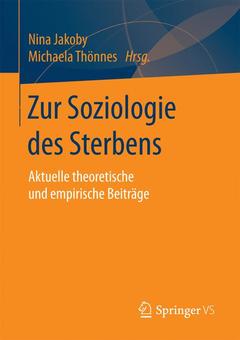 Couverture de l’ouvrage Zur Soziologie des Sterbens