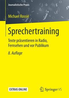Cover of the book Sprechertraining