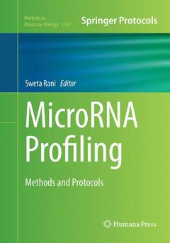 Couverture de l’ouvrage MicroRNA Profiling