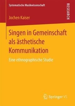 Couverture de l’ouvrage Singen in Gemeinschaft als ästhetische Kommunikation