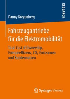 Cover of the book Fahrzeugantriebe für die Elektromobilität