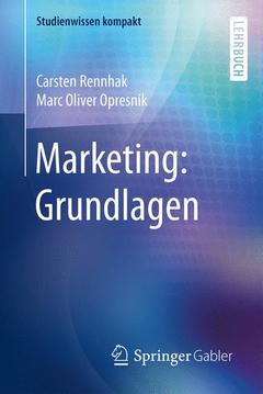 Couverture de l’ouvrage Marketing: Grundlagen