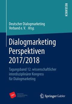 Couverture de l’ouvrage Dialogmarketing Perspektiven 2017/2018