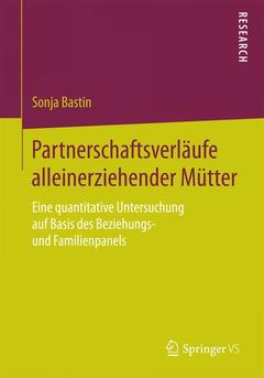 Couverture de l’ouvrage Partnerschaftsverläufe alleinerziehender Mütter