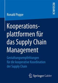 Cover of the book Kooperationsplattformen für das Supply Chain Management