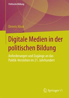 Couverture de l’ouvrage Digitale Medien in der politischen Bildung