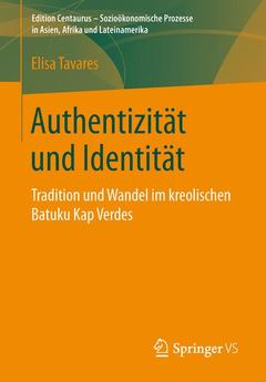 Couverture de l’ouvrage Authentizität und Identität
