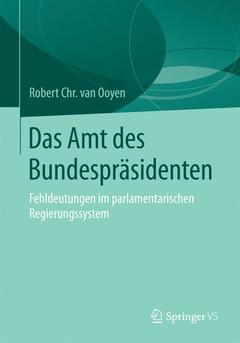 Couverture de l’ouvrage Das Amt des Bundespräsidenten
