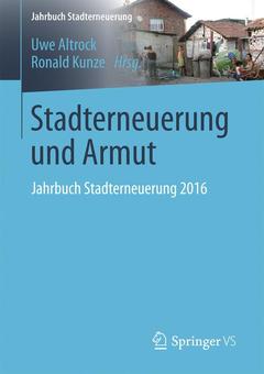 Couverture de l’ouvrage Stadterneuerung und Armut