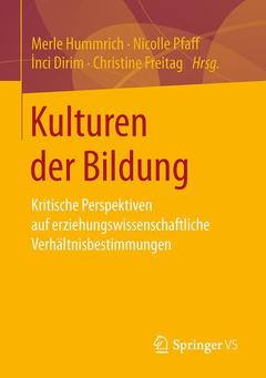 Cover of the book Kulturen der Bildung