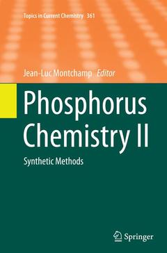 Couverture de l’ouvrage Phosphorus Chemistry II