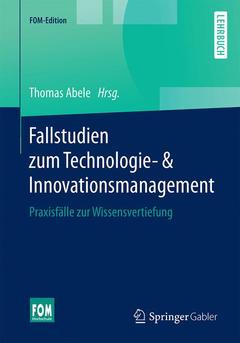 Couverture de l’ouvrage Fallstudien zum Technologie- & Innovationsmanagement