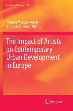 Couverture de l’ouvrage The Impact of Artists on Contemporary Urban Development in Europe